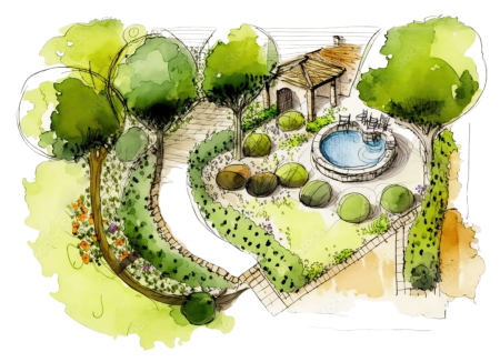 Bild zu kreativer Gartenplanung & professionelle Neugestaltung von den Garten Profis.