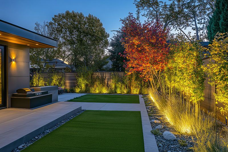 Planung und Installation der perfekten Gartenbeleuchtung durch die Garten Profis